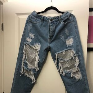 Fashion nova boyfriend jeans